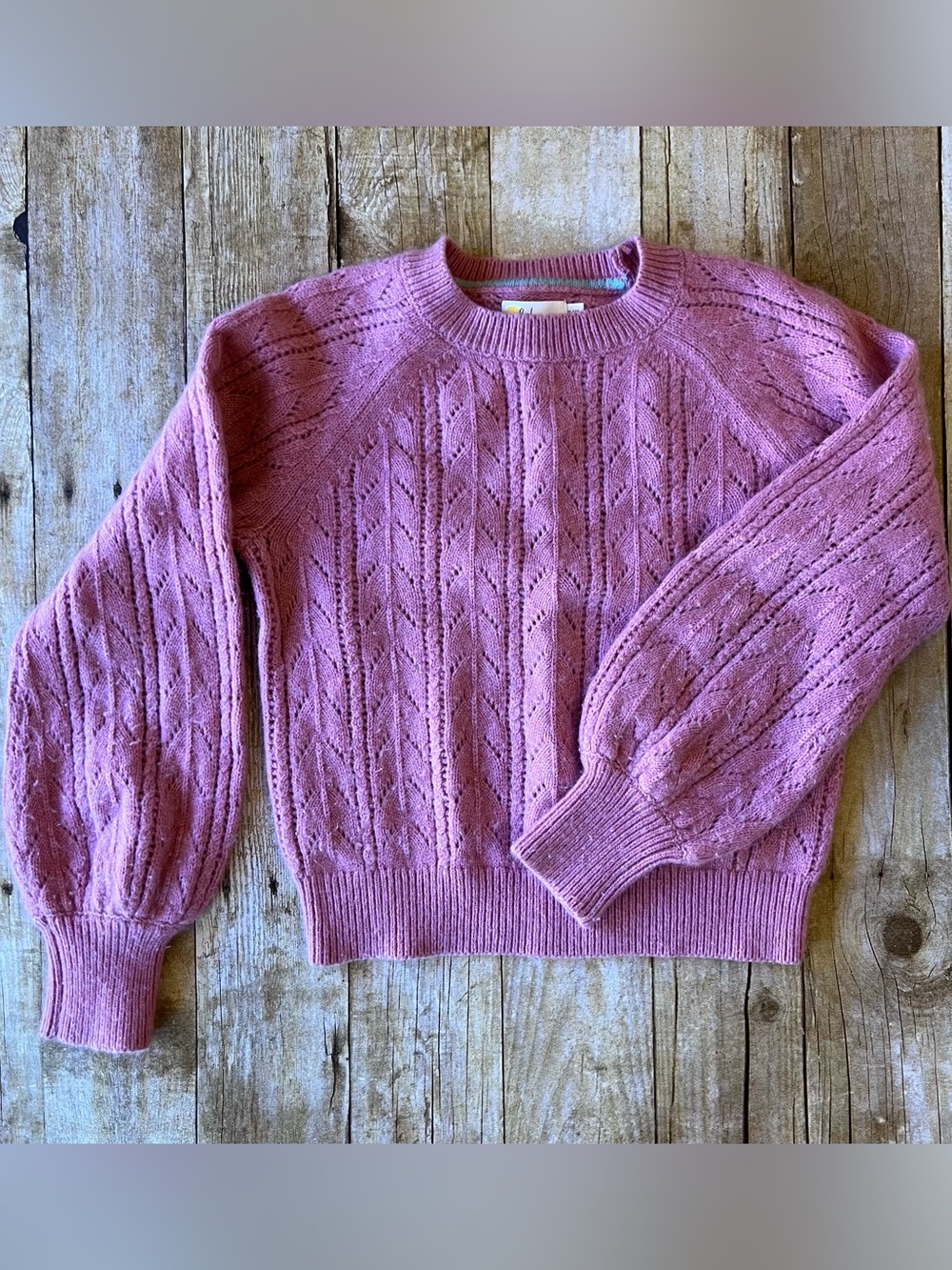 Mini Boden Pink Sweater